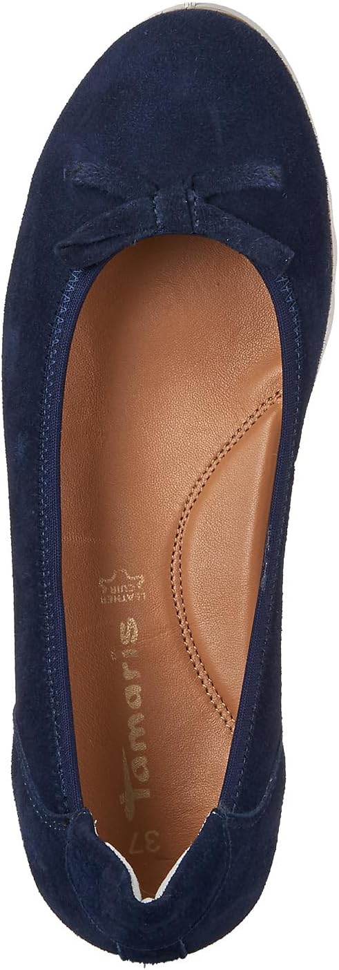 Tamaris Damen Ballerina-1-22128-42 Ballerinas 42 EU Navy, 42 EU Navy