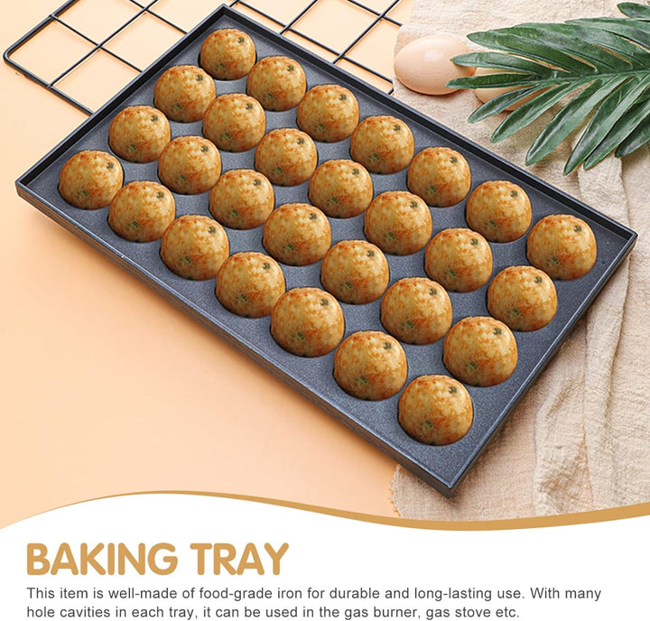 Yardwe Takoyaki Pan Takoyaki- Hersteller mit Kostenlosen Takoyaki- Picks- Werkzeuge Kuchenpfannen fü