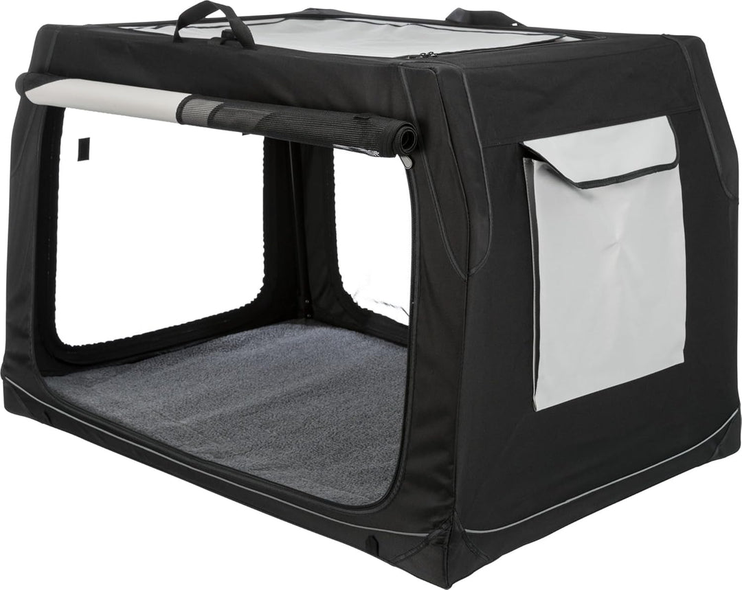 Trixie 39724 Mobile Kennel Vario 50, L: 99 × 65 × 71/61 cm L 98 x B 70 x H 67 cm, L 98 x B 70 x H 67