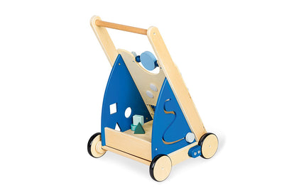 Pinolino 265401 Activity-Lauflernwagen 'Titus', blau,