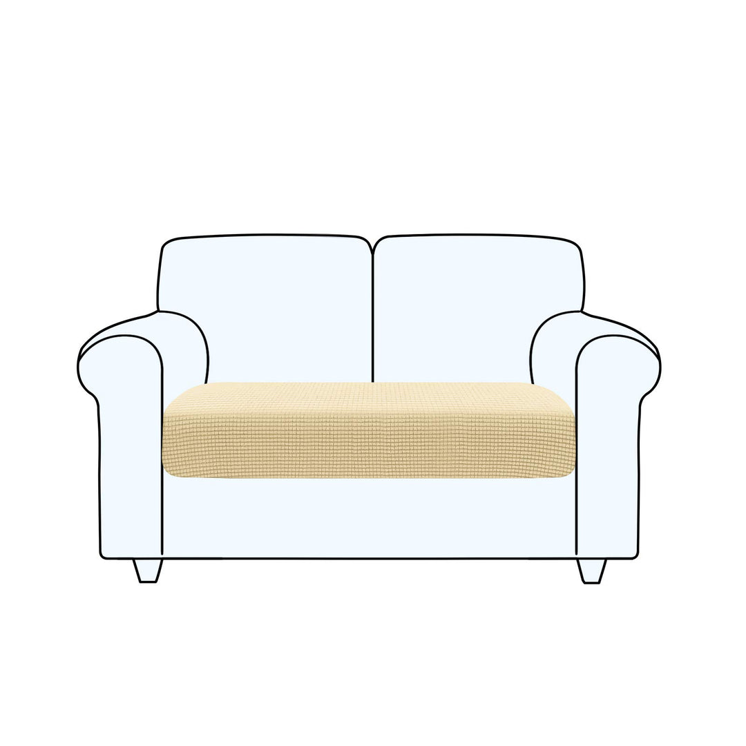 TAOCOCO Rutschfester Sofa Sitzkissenbezug, Elastische Sofakissenbezüge, Dehnbar, Waschbar, Für Sofa