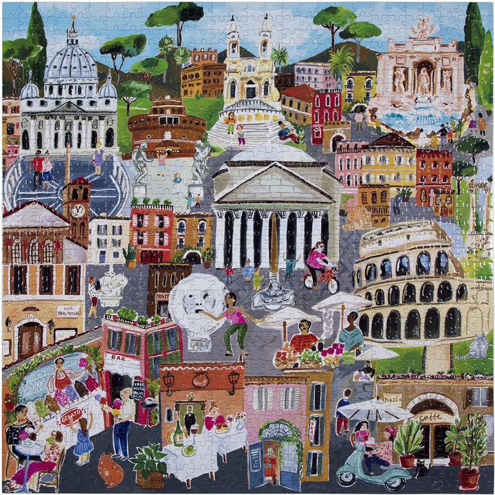 eeBoo - Puzzle 1000 pcs - Rome - (EPZTROM), Rom
