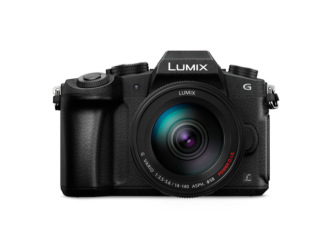 Panasonic LUMIX DMC-G81HAEGK Systemkamera 4K mit 14-140 mm MFT Objektiv, 16 MP, Dual I.S., Hybrid-Ko