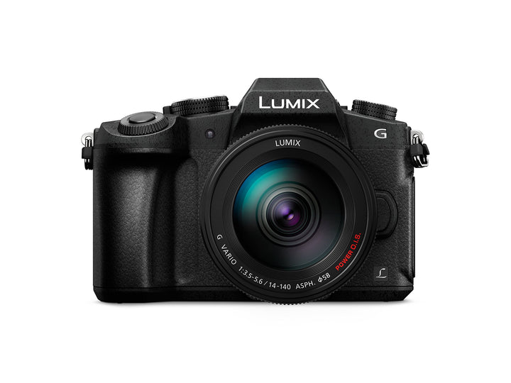 Panasonic LUMIX DMC-G81HAEGK Systemkamera 4K mit 14-140 mm MFT Objektiv, 16 MP, Dual I.S., Hybrid-Ko