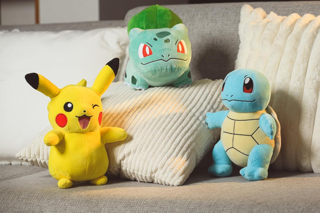 BANDAI PKW - 12 Zoll Plüsch Bulbizarr (Bulbasaur) W12