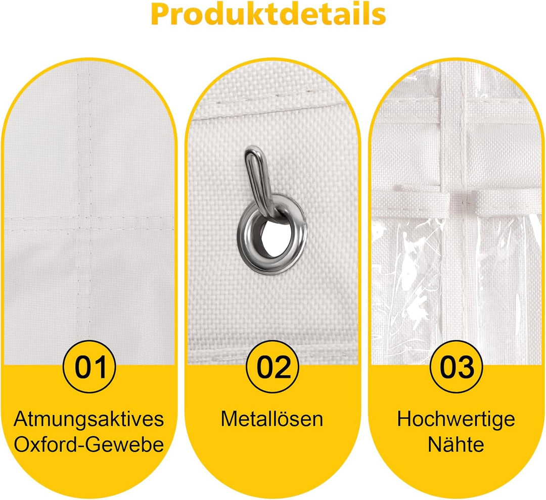 36 Klare Taschen Aufbewahrungstasche Für Klassenzimmer, Handy Organizer Klassenzimmer, Handygarage S