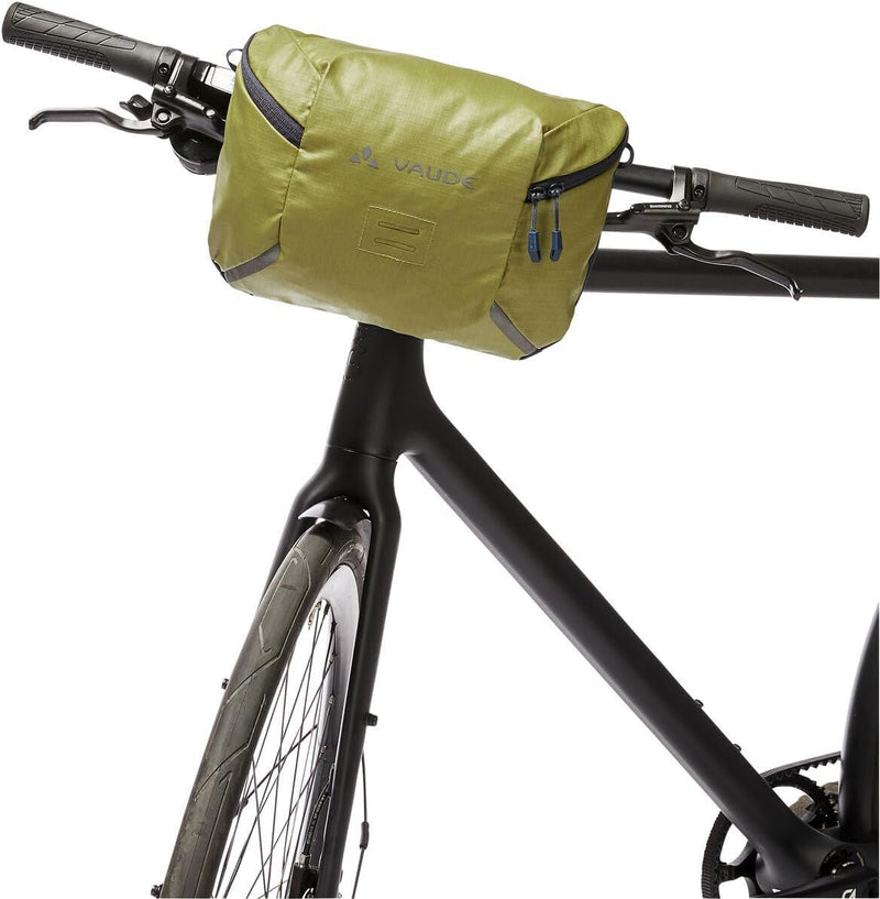 VAUDE 14520 CityBox Bike Lenkertaschen, Baltic sea, Einheitsgrösse Einheitsgrösse Bamboo, Einheitsgr