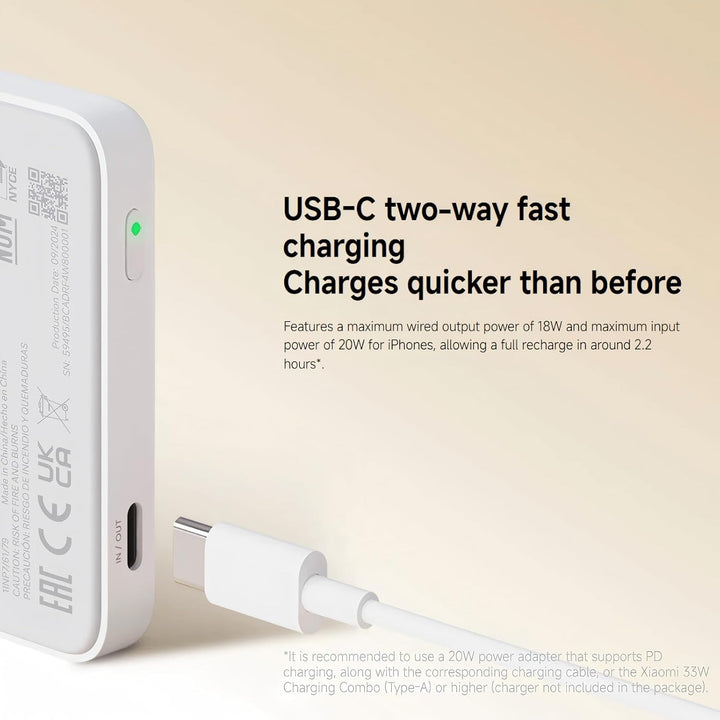 Xiaomi Magnetic Power Bank 5000mAh