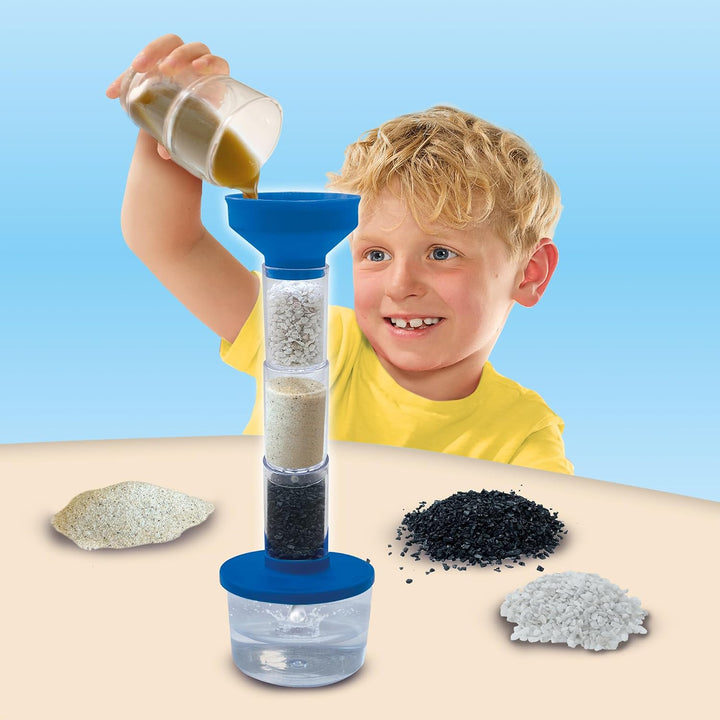 SES Creative 25206 Explorer Wasserfilter, Experimentierset für Kinder, ab 8 Jahren