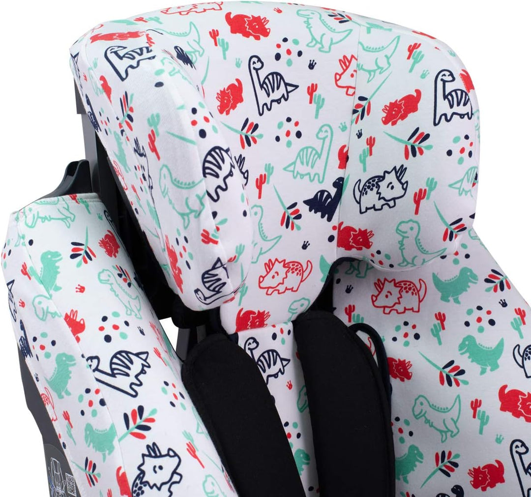 JYOKO Kids Bezug kompatibel mit Klippan Triofix, Century (Dino Party), DINO PARTY
