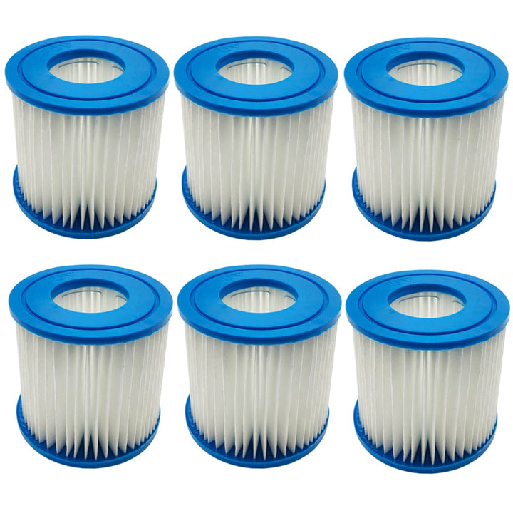 WuYan Filterkartusche für Typ D VII, Kartuschenpumpe kompatibel mit Best-Way Intex Typ D Filterkartu
