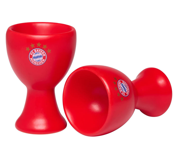 FC Bayern München Eierbecher - Logo - rot 2er Set FCB