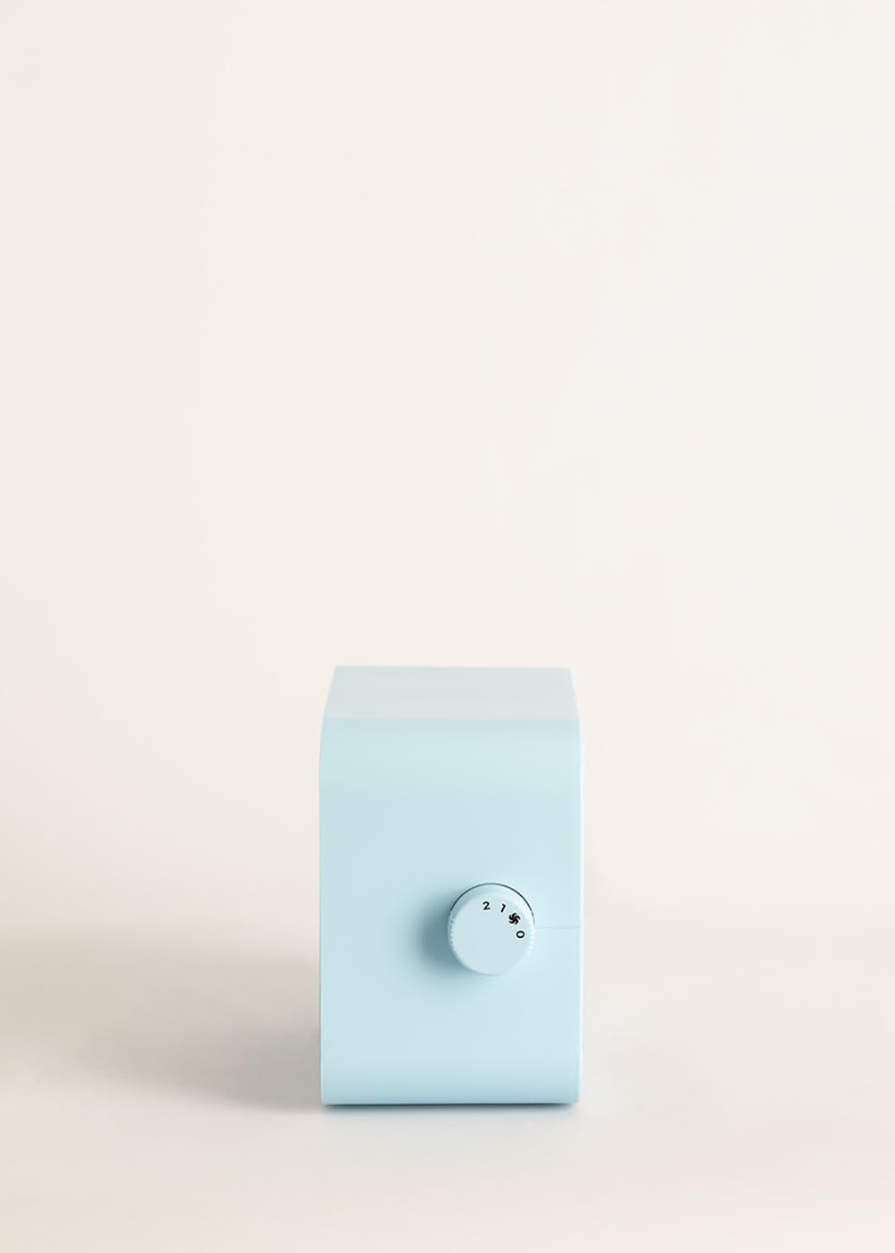 CREATE/WARM BOX/Keramik-Heizkörper Blau/Tragbare Heizung, 1500 W, einstellbarer Thermostat, 2 Leistu