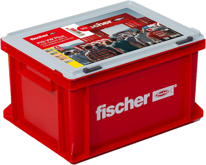fischer Hochleistungsmörtel FIS VW Plus (High Speed) 360 S im praktischen Handwerkerkoffer, wetterfe