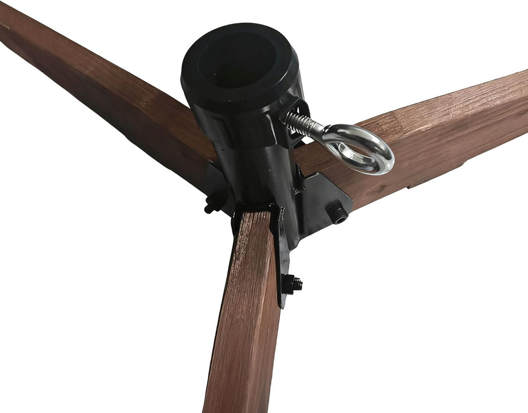 FRANKYSTAR Tripod L - Weihnachtsbaumständer 240 cm aus Massivholz