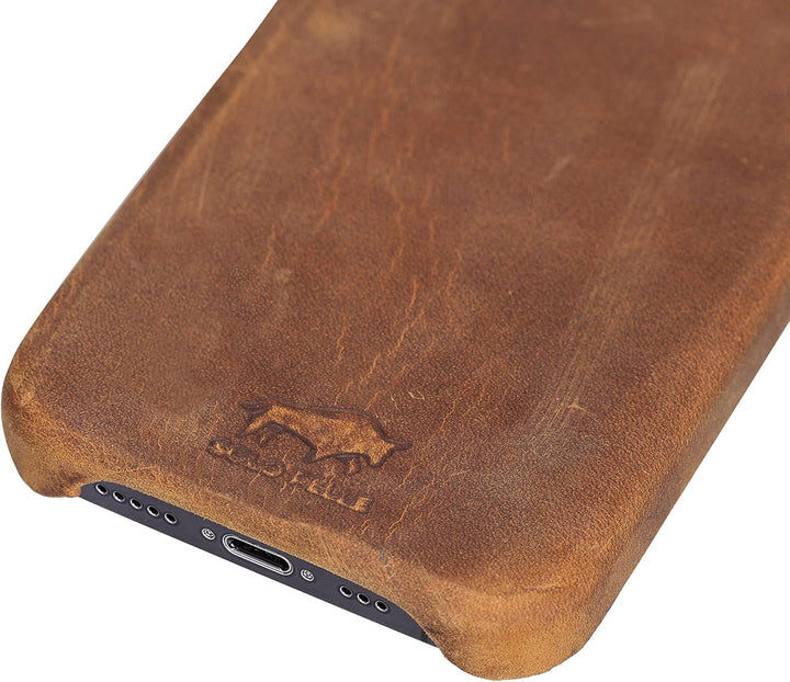 Solo Pelle Lederhülle für das iPhone 13 Pro in 6.1 Zoll Princeton Case Leder Hülle Ledertasche Backc