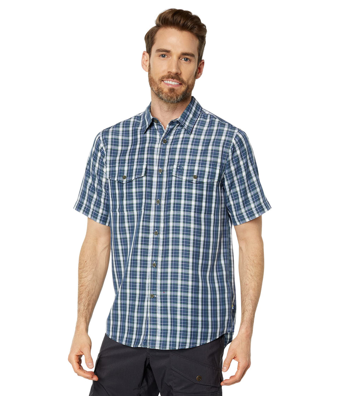 Fjällräven Herren Abisko Cool Shirt Ss Kurzarmhemd S Uncle Blue, S Uncle Blue
