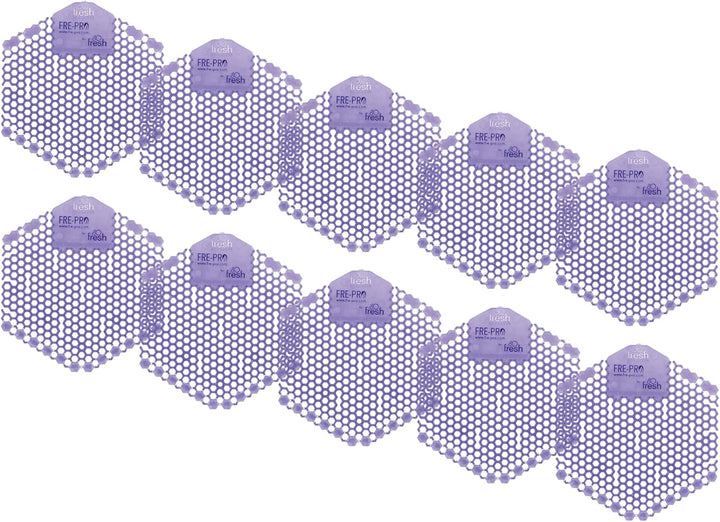 Fre-Pro WAVE 3D - Pissoir & Urinal Einsatz - 30 Tage Frischewirkung - Fabulous Lavender, 10 Stück