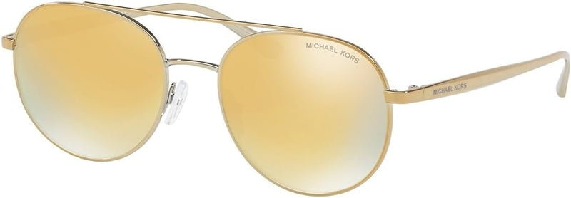 Michael Kors Damen Lon 11687P 53 Sonnenbrille, Gold (Gold/Tone/Liquidgold)