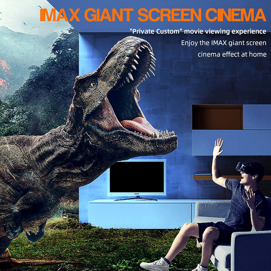 VR Brille 3D für Handy, 3D Brille Virtuelle Realität,HD VR für Filme & Spiele, Kompatibel mit nahezu