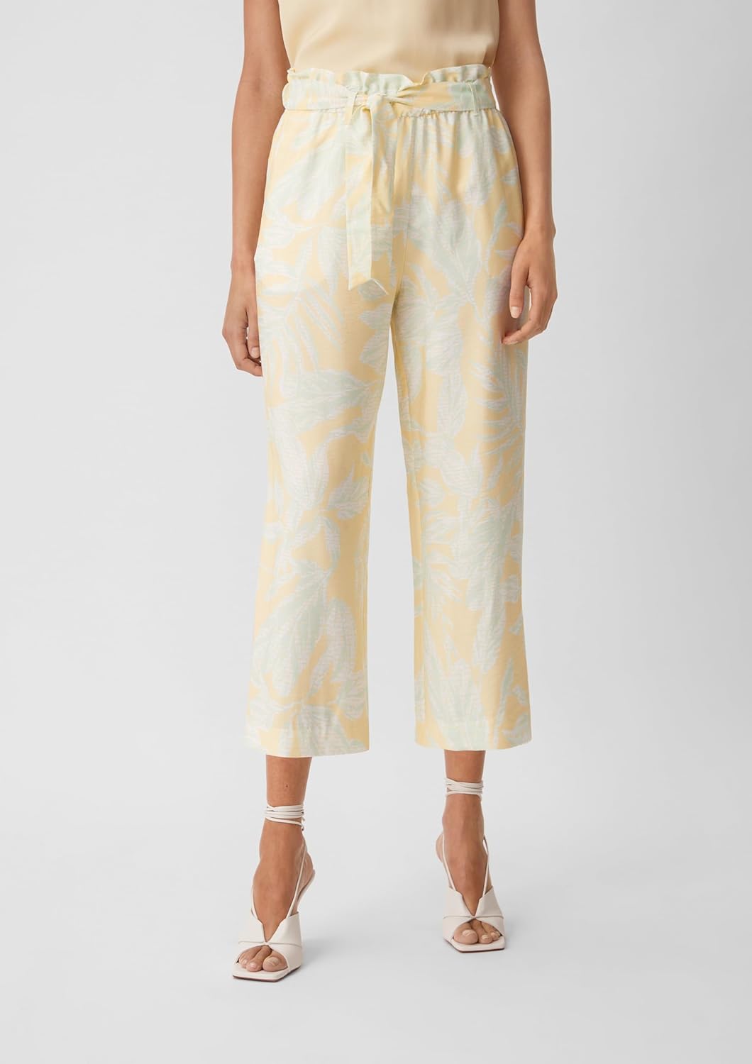 comma Damen Hose, 11c4 Gelb|mehrfarbig