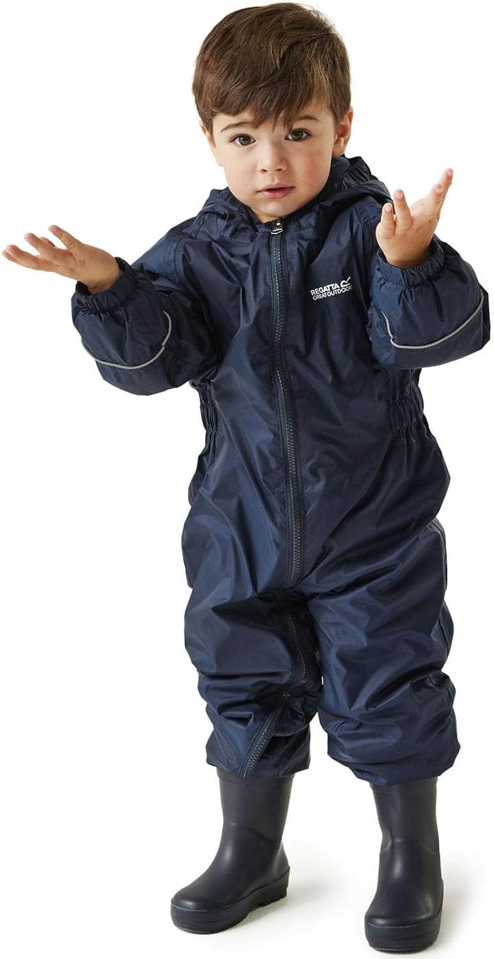 Regatta Unisex Kinder Splosh Iii Wasserdicht und Atmungsaktiv, Isoliert, Leicht, All-in-one Anzug (1
