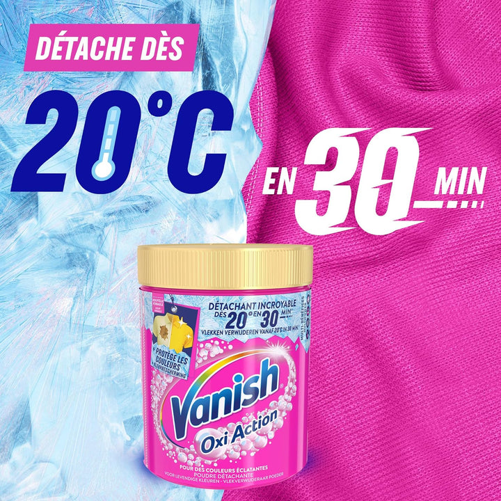 Vanish Oxi Action Wasch-Booster – Fleckenentferner für Textilien und gegen Verfärbungen – Pulver 940