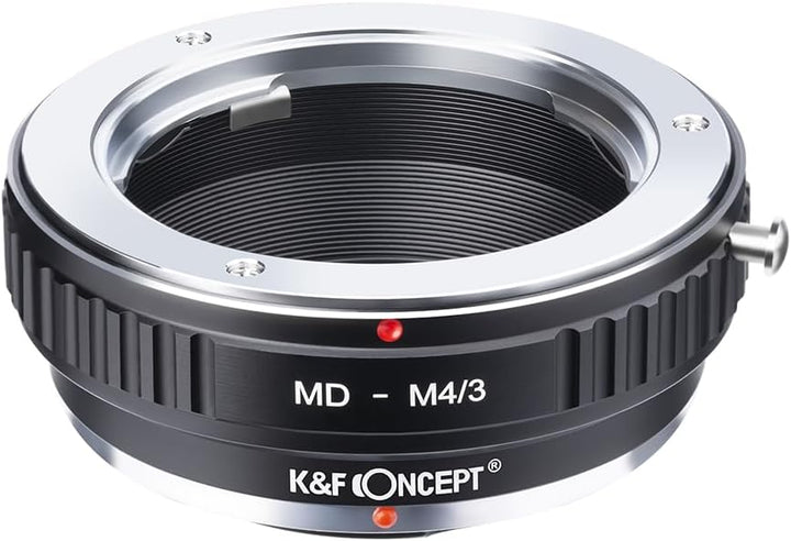 K&F Concept MD - M4/3 Objektiv Mount Adapter Ring für Minolta MD Mount Objektiv auf Micro 4 3 Kamera