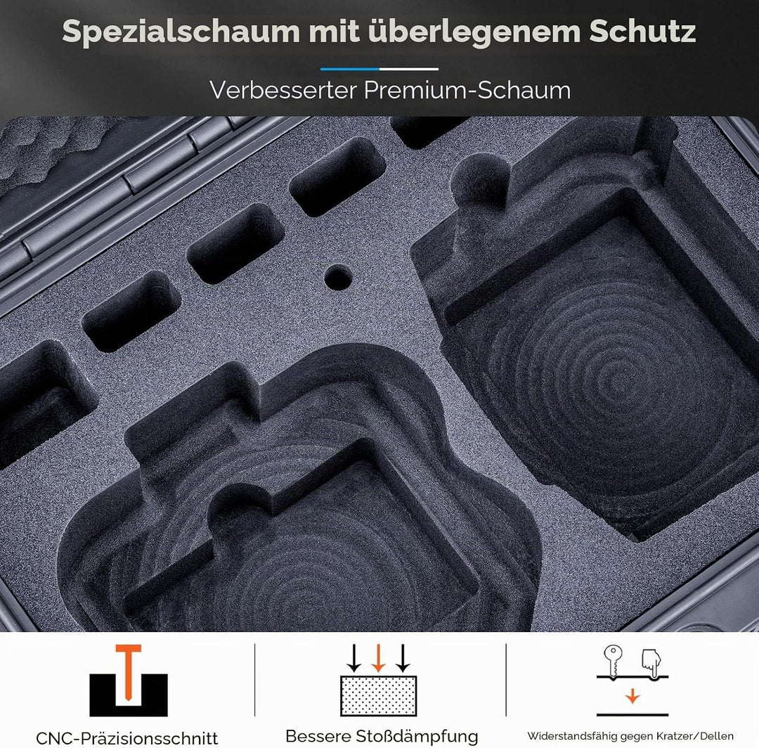 Lykus Titan N220 Wasserdicht Tasche/Koffer/Case für DJI Neo 2 and RC2/RC-N3/N2 Controller,Unterstütz