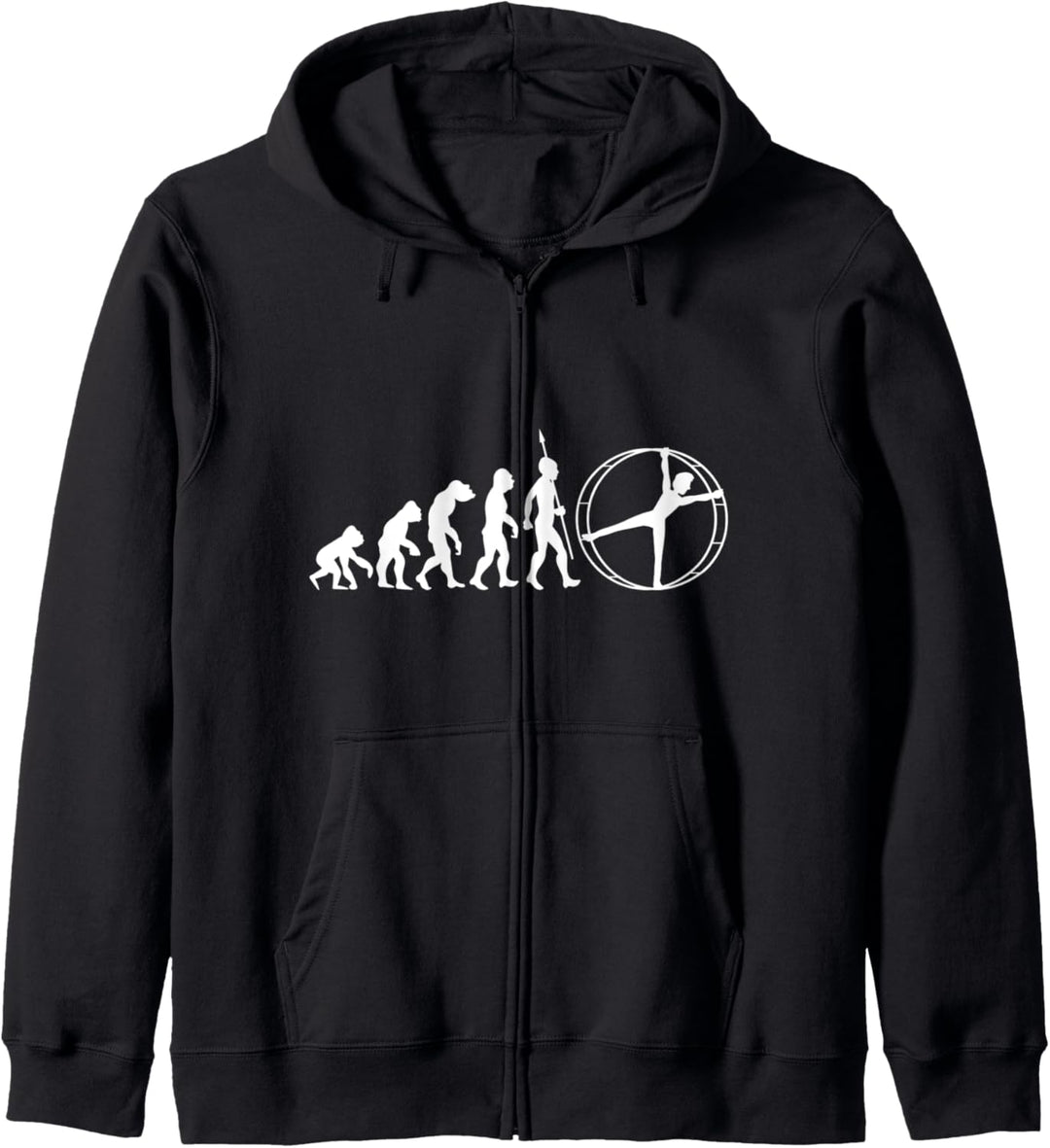 Rhönrad Geräteturnen Turnen Fun Sport Evolution Lustig Kapuzenjacke