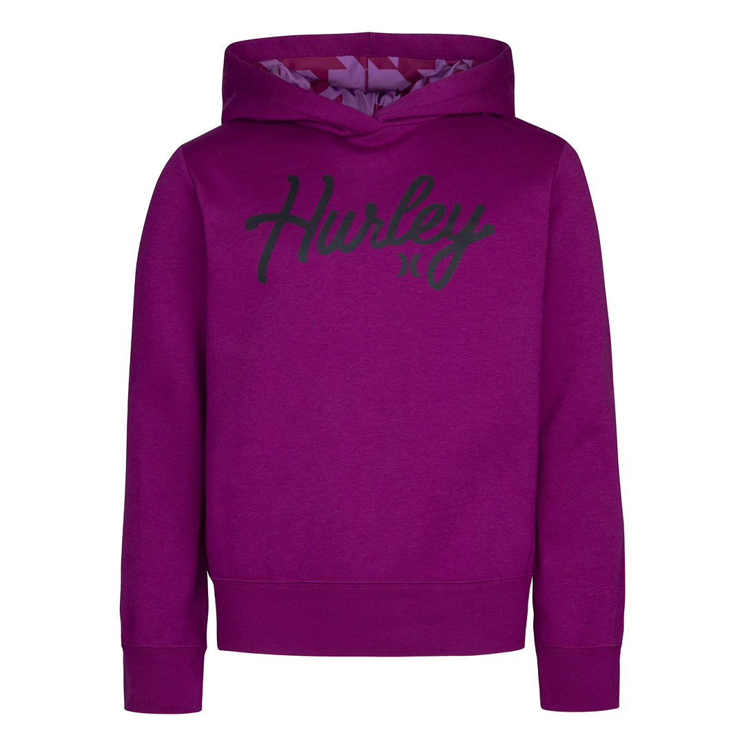 Hurley Mädchen Hrlg Soft Hacci Pullover Sweatshirt S Helles Magenta, S Helles Magenta