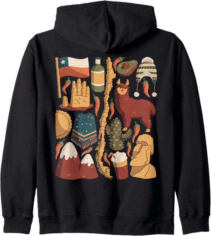 Chile Kapuzenjacke