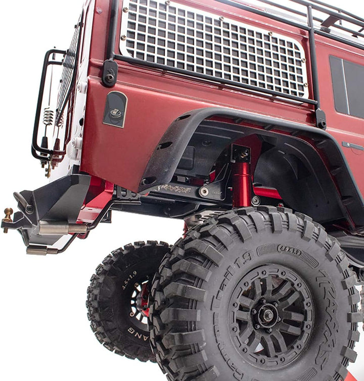 LCX Racing 1/10th RC Crawler Auto Karosserieteile Metall Auspuffrohre für Traxxas TRX4 TRX6, Upgrade