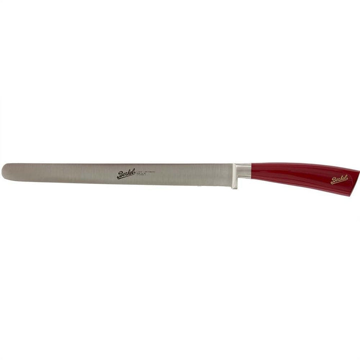 Van Berkel - Wurstemesser - Elegance Serie | Klingenlänge: 26 cm | Griff: Rot|*Blisterverpackung* Ro