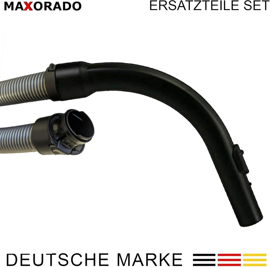 Bodendüse + Rohr + Handgriff + Schlauch + Düsen + 2 HEPA Filter Ersatzteile Set Zubehör kompatibel m