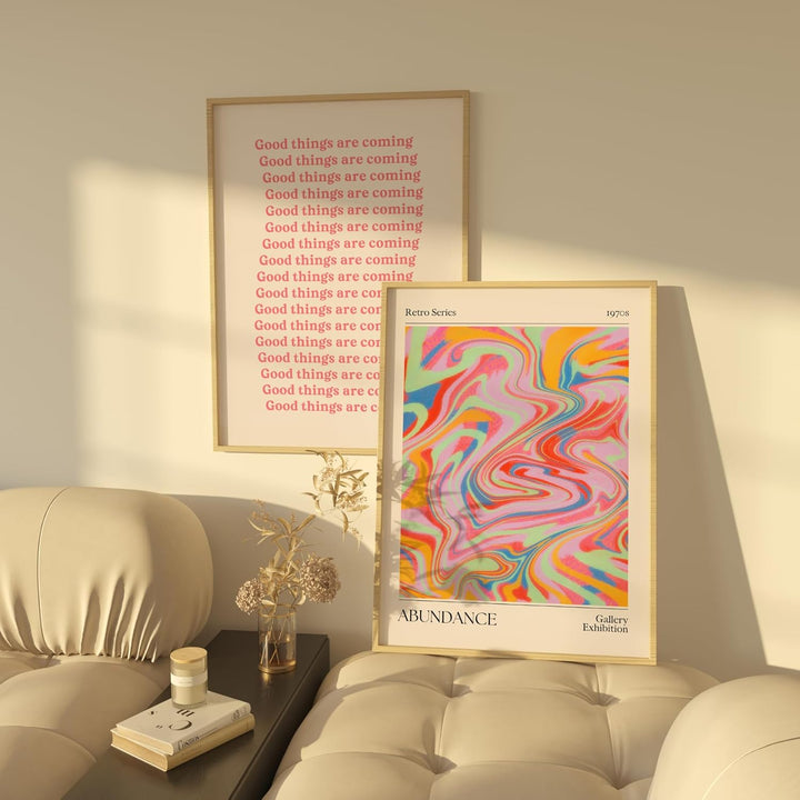 ZoeyAustin® Poster Set – 3x Wandbilder 50x70 | Bilder, Poster & Kunstdrucke für Wanddeko Wohnzimmer