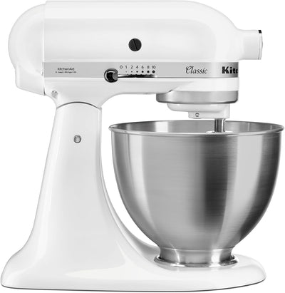 KitchenAid MIXER TILT-HEAD 4.3L - CLASSIC 5K45SS Weiss Single, Weiss Single