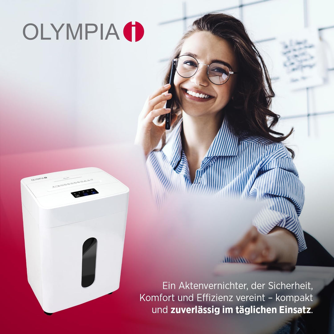 Olympia CC 2515 S Aktenvernichter | Papierschredder Aktenvernichter &amp; Paper Shredder für Dokumente,
