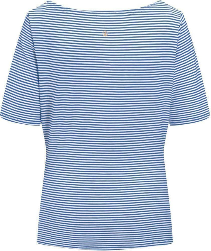PIP Studio Tjessy Short Sleeve Top Little Sumo Stripe Farbe Cobalt Blue Gr??? e M