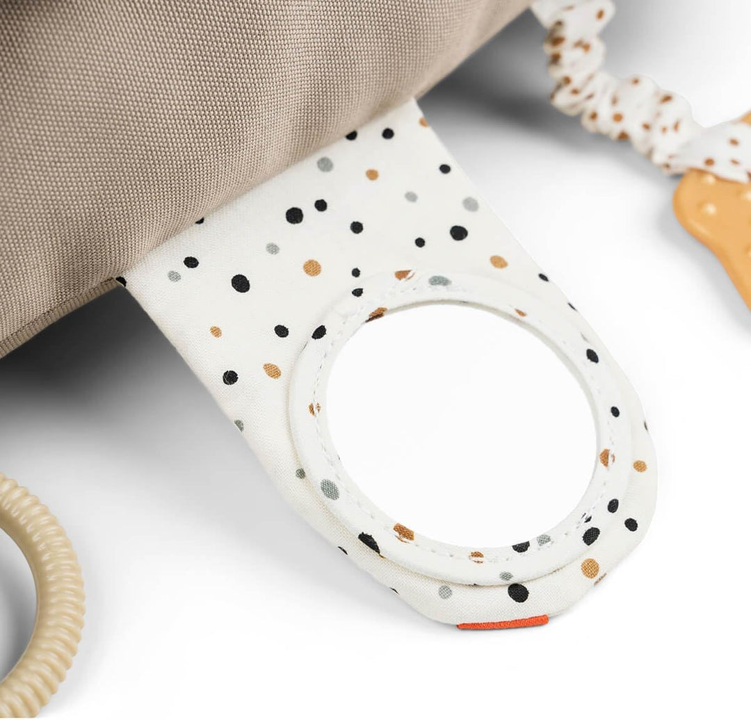 Done by Deer Tummy Time Kissen - Baby Bauchlage Kissen und Sensorik Spielzeug ab 3 Monate - mit Spie