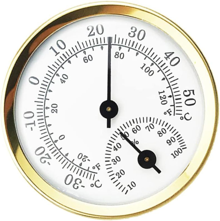 Supvox 3st Analoger Hygrothermograph Mini-hygrothermograph Feuchtigkeit Temperaturmesser Analoger Fe