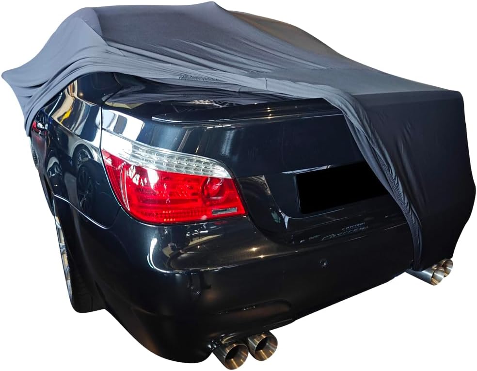 Indoor Autoabdeckung kompatibel mit BMW M5 (E60) SUPER Soft Stretch