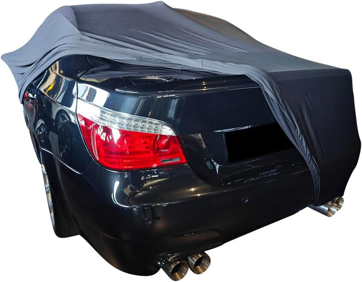 Indoor Autoabdeckung kompatibel mit BMW M5 (E60) SUPER Soft Stretch