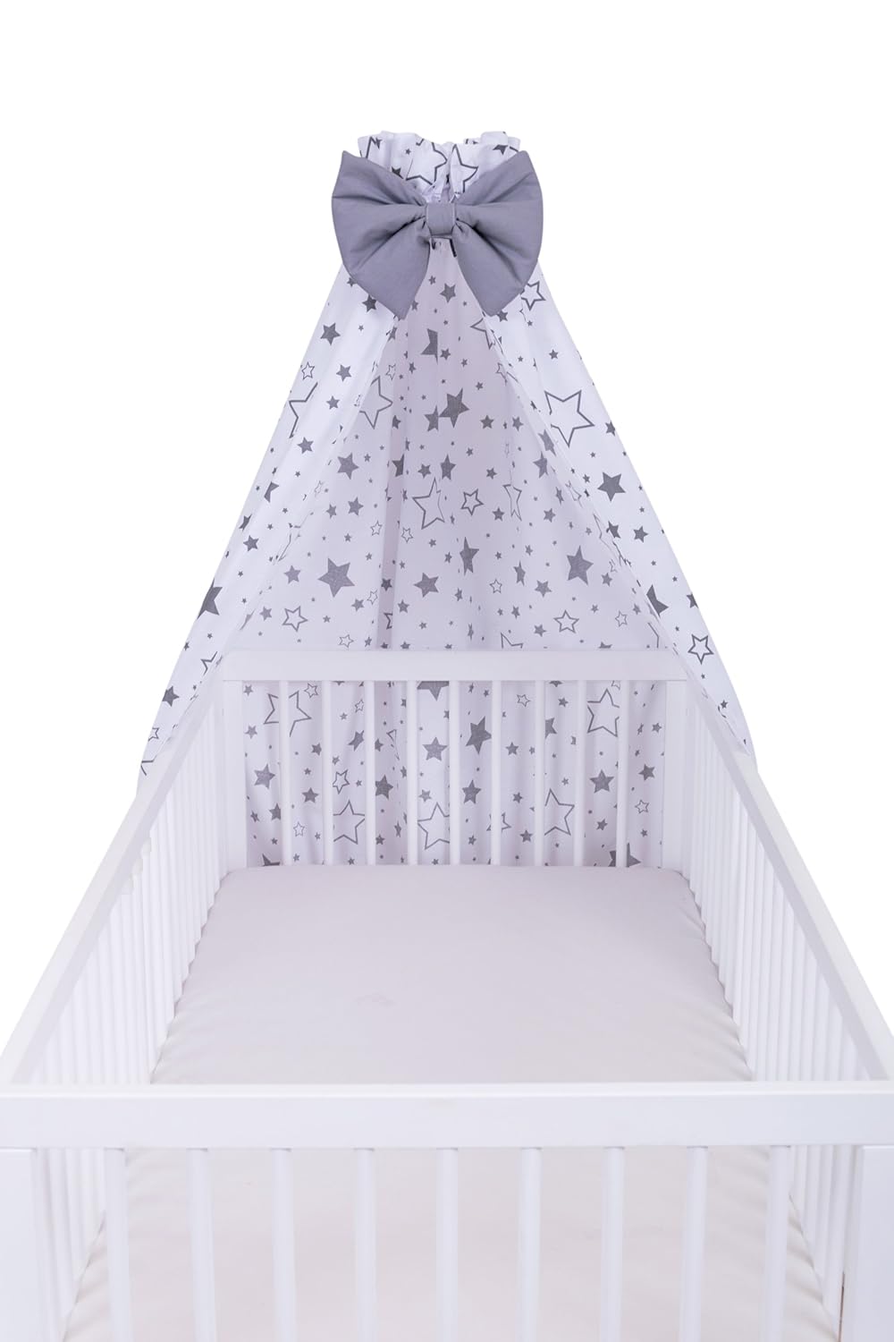 Amilian Baldachin für Babybett - Betthimmel für Baby Zimmer, Stubenwagen, Babywiege, Kinderbett, Dek