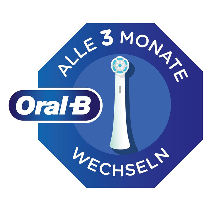 Oral-B Pro CrossAction Aufsteckbürsten für elektrische Zahnbürste, 8 Stück, überlegene Zahnreinigung