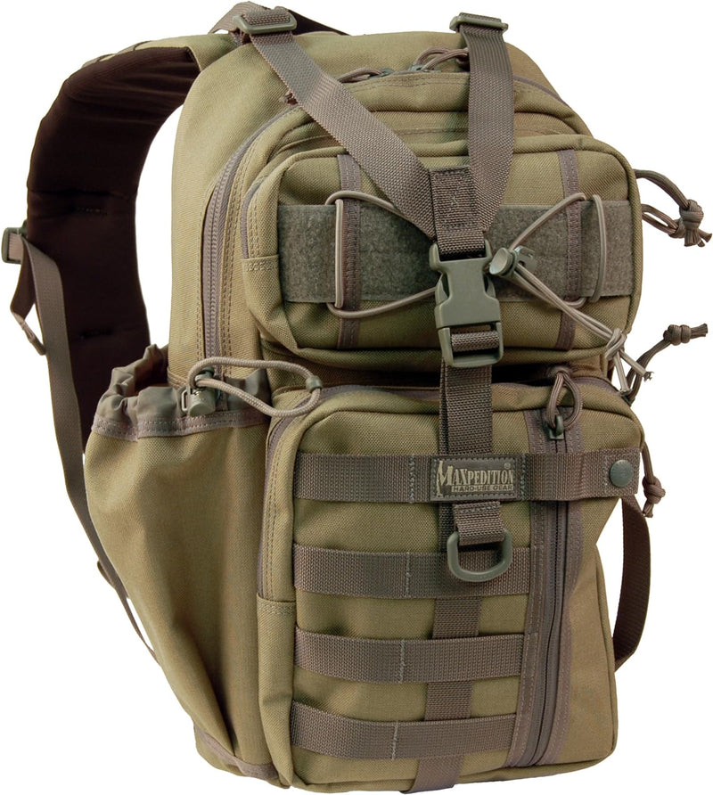 Maxpedition Gearslinger Sitka, 10 liters Khaki-foliage, Khaki-foliage
