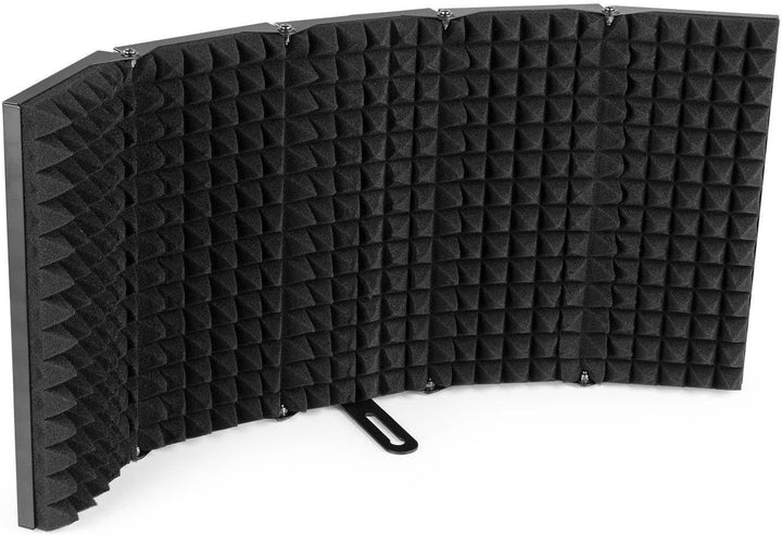 Vonyx MRF30 Mikrofon-Reflexionsfilter - 5 Platten - faltbar