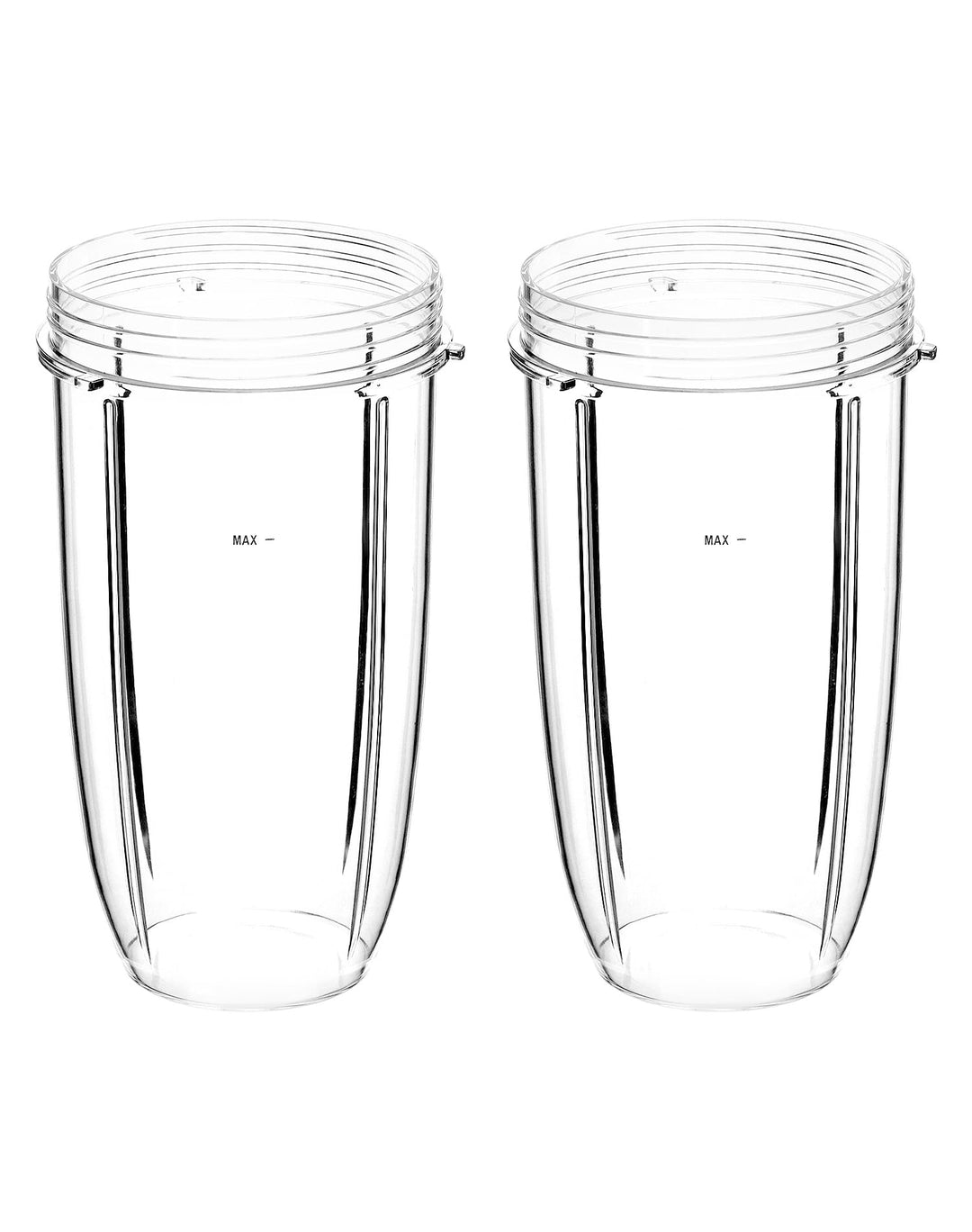 QWORK® 2er-Pack 32OZ Entsafterbecher Ersatzteile Kompatibel mit NutriBullet Elektrischer Mixer 900W