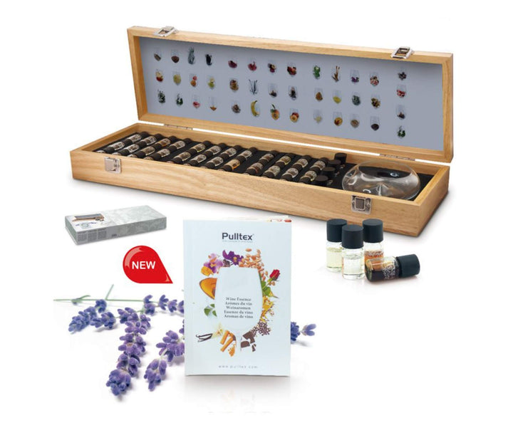 Pulltex Essenzen und Aromen Set für Wein Deluxe + Tastevin
