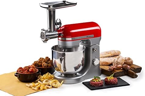 Ariete 4079 Zubehör für Fleischwolf, Wurst- und Nudelpresse, Kompletter Zubehörsatz für Ariete Moder